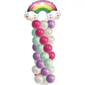 Ballongpelare Regnbåge - Leksaksaffären -  Leksaksaffären