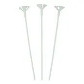 Ballongpinnar Vita - 10-pack