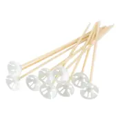 Ballongpinnar av Bambu - 10-pack