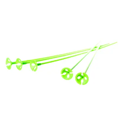 Ballongpinnar Limegröna - 10-pack