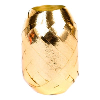 Ballongsnöre Metallic Guld - 20m * 7mm