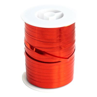 Ballongsnöre Metallic Rött - 500m * 4,8mm