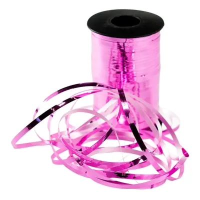 Ballongsnöre Metallic Rosa - 500 m x 4.8 mm