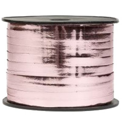 Ballongsnöre/Presentsnöre Roséguld Metallic 250m