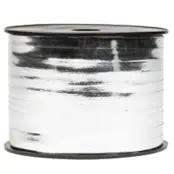 Ballongsnöre/Presentsnöre Silver Metallic 250m
