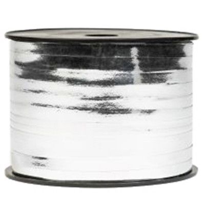 Ballongsnöre/Presentsnöre Silver Metallic 250m