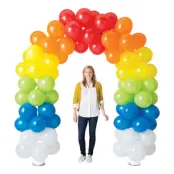 Ballongställ Båge Vit