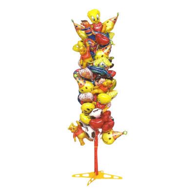 Ballongställ Gul/Röd - Gul/Röd