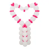 Ballongställ Hjärta