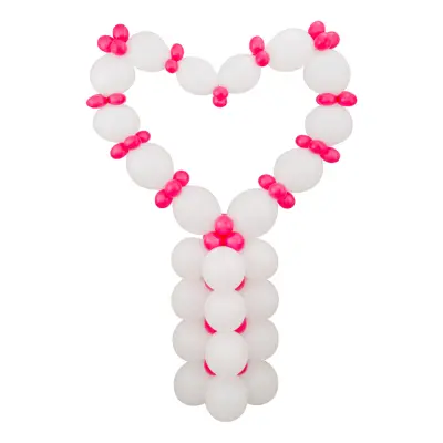 Ballongställ Hjärta