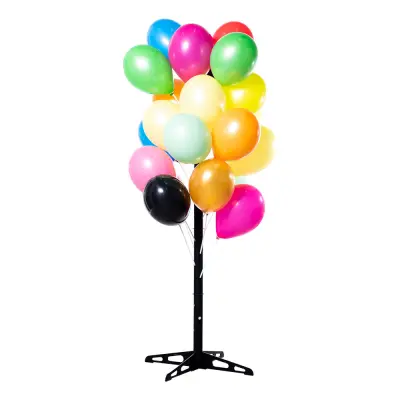 Ballongställ Svart