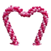 Ballongställning Hjärta