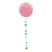 Ballongsvans Cirklar Grön/Lila/Blå - 1-pack