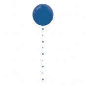Ballongsvans Cirklar Mörkblå - 1-pack
