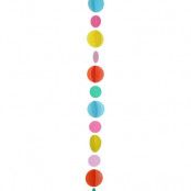Ballongsvans flerfärgade cirklar