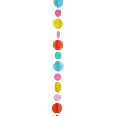 Ballongsvans flerfärgade cirklar
