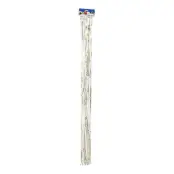 Ballongsvans Glitter Silver - 10-pack