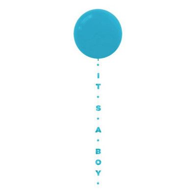 Ballongsvans It's a Boy Glitter