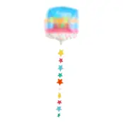 Ballongsvans Stjärnor Flerfärgade - 1-pack