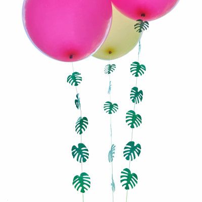 Ballongsvansar Hawaii - 5-pack