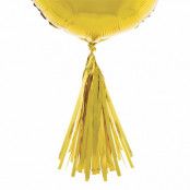 Ballongsvansar Pompoms Guld - 5-pack