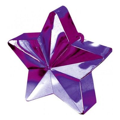 Ballongtyngd Stjärna Lila