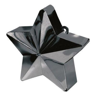 Ballongtyngd Stjärna Svart