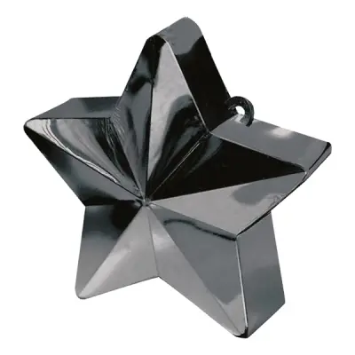 Ballongtyngd Stjärna Svart