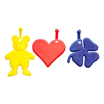 Ballongtyngder Blandade Figurer - 10-pack