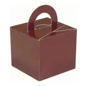 Ballongvikt Presentbox av Papp Brun - 10-pack