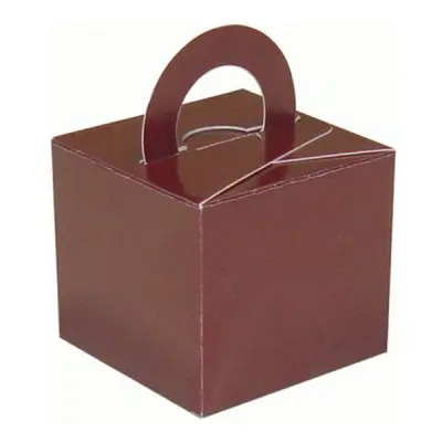 Ballongvikt Presentbox av Papp Brun - 10-pack