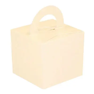 Ballongvikt Presentbox av Papp Elfenbensvit - 10-pack