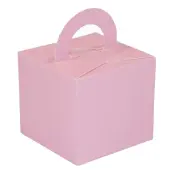 Ballongvikt Presentbox av Papp Ljusrosa - 10-pack