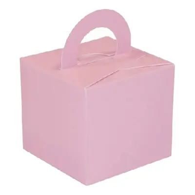 Ballongvikt Presentbox av Papp Ljusrosa - 10-pack
