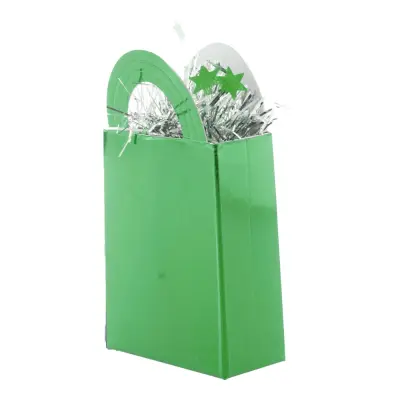 Ballongvikt Presentpåse Grön