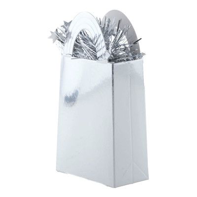 Ballongvikt Presentpåse Silver