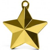 Ballongvikt Stjärna - Metallic Guld