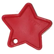 Ballongvikt - stjärna röd