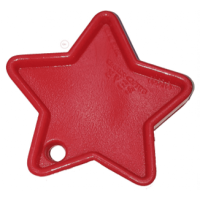 Ballongvikt - stjärna röd