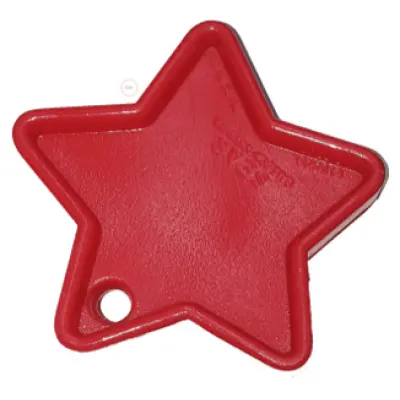 Ballongvikt - stjärna röd