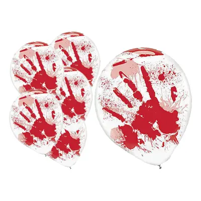 Blodiga Händer Ballonger