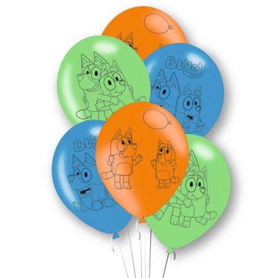 Bluey Ballonger 6-pack