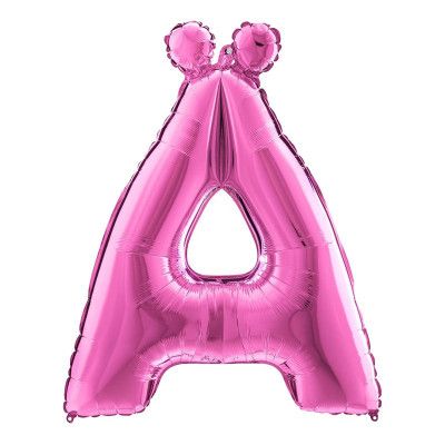 Bokstavsballong Rosa - Bokstav Ä