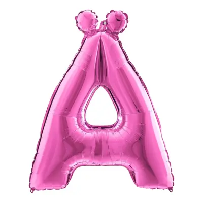 Bokstavsballong Rosa - Bokstav Ä