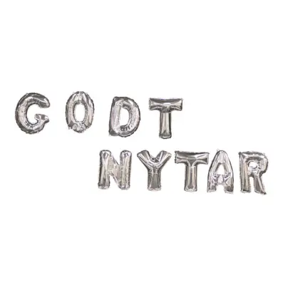 Bokstavsballonger Godt Nytar