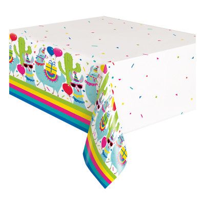 Bordsduk Llama Birthday Party