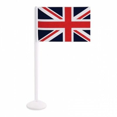 Bordsflaggor Union Jack - 6-pack