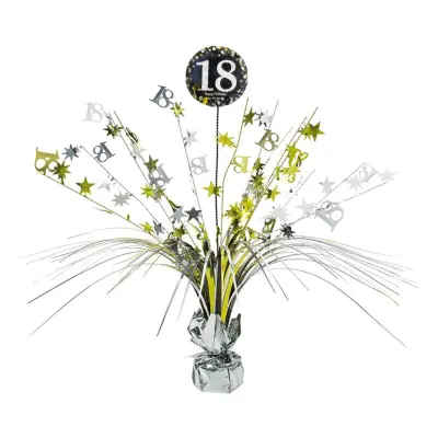 Bordspjäs 18 Guld/Silver Glitter