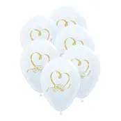 Bröllop Ballonger - 6-pack