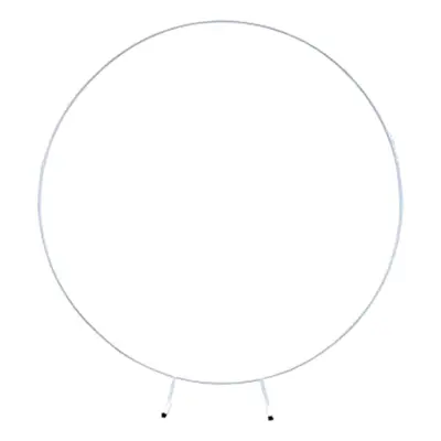 Bröllopsbåge Rund Vit